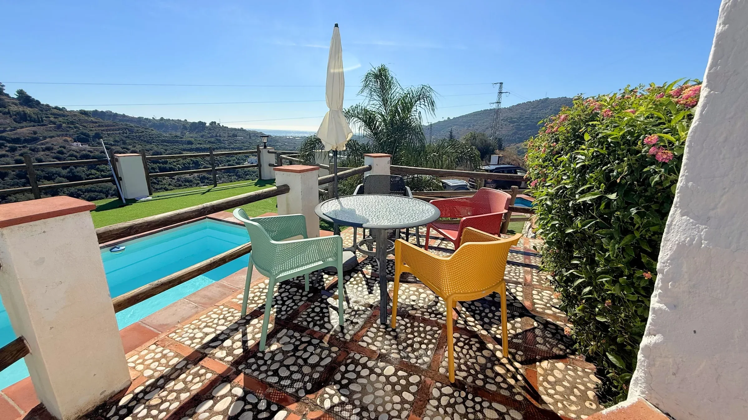Casa Direct long term rental with pool and sea views